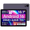 AvidPad V5 Android 120Hz Gemini AI T7200 20GB 64GB 1TB TF Card Widevine L1 Netflix IPS TDDI Incell Facial Split FM Certified Tablet, 10-inch, 16,