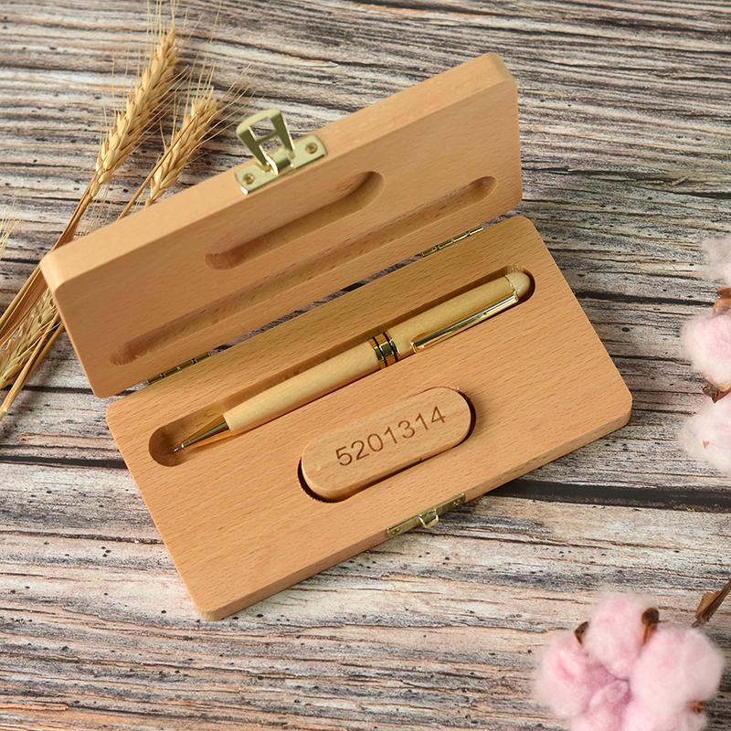Деревянная шариковая ручка с USB-накопителем 128 ГБ 64 ГБ 32 ГБ, U-диск в форме карандаша, подарочный флеш-накопитель USB, карта памяти