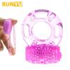 Cock Ring Vibrator Vibrating Rings Clitoral Stimulator Penis Erect Erection Enhance Sex Ability Product Sex Toys for Men 18+