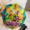 Halloween fantasy comedy adventure cartoon movie Scooby-Doo umbrella is suitable for all seasons, including home travel and outdoor activities Y13