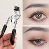 Makeup Eyelash Curler For Women Long-Lasting Eyelashes Curling Eyelash Aid Lash Brush Eye Makeup Tool