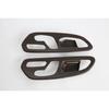 For Mercedes-Benz Vito V-Class 2024 2025 Carbon fiber style Inner Door Handle Cover Catch Bowl Trim ert Bezel Frame Garnish