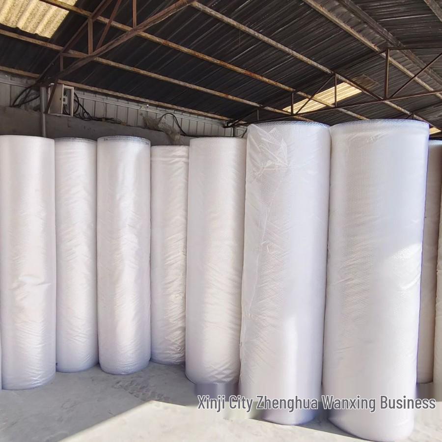 Thickened Single-Layer Bubble Wrap: Protective, Shockproof, Moisture-Proof Packaging Roll
