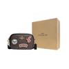 COACH Jamie Canvas Leather Camera Bag , Shoulder Bag , Crossbody Bag Mini Women's Dark Brown (Unisex) Crossbody Bags CF455 IMOSN