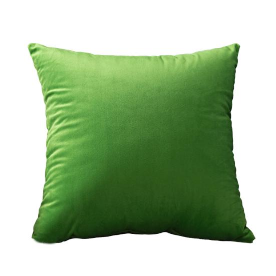 Solid Color Velvet Pillow Cover, Soft Plush Throw Pillow Case, 17.7x17.7 Inch Smooth Velvet Cushion Cover for Sofa, Bed, Office, Cozy Home Decor