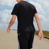adidas M Fl Lg T Bronzing Logo Printing Sports Short Sleeve Black Men's GV2913