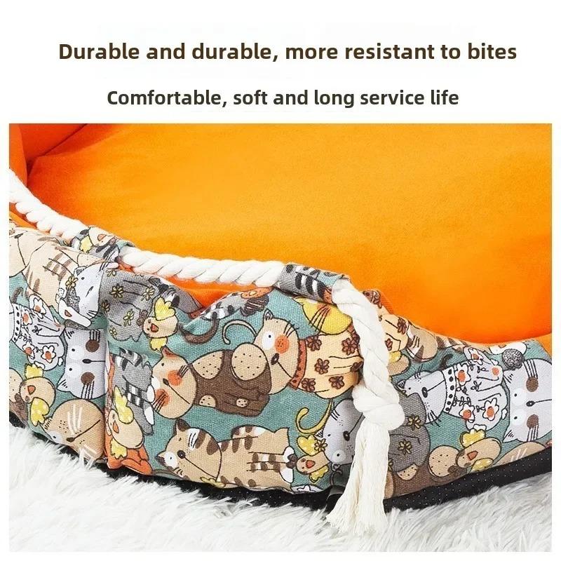 Кровати для собак Кровать для собак Аксессуары Большие Принадлежности Так Домашние животные Матрас Домик для питомца Раскладной диван-кровать Коврики Бедд Подушки Королева Собачья