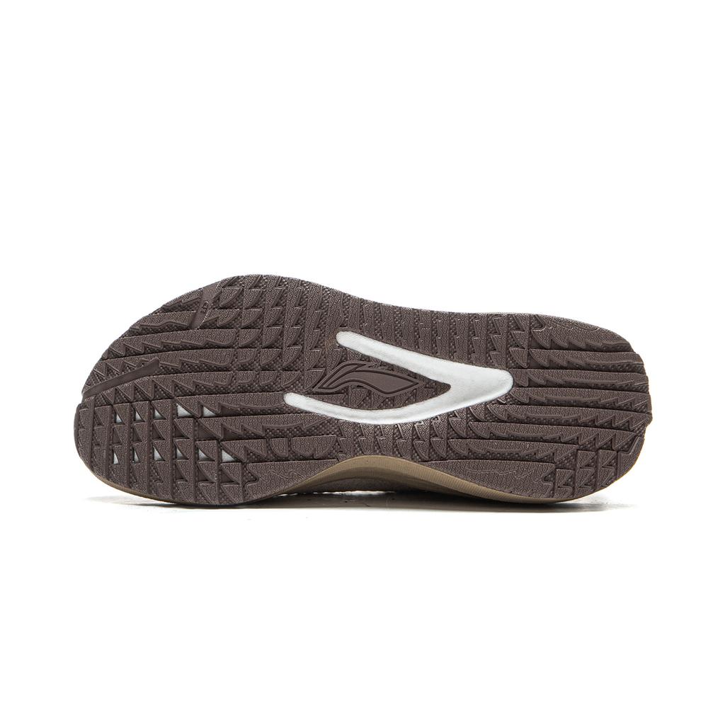 Li Ning Амортизирующие Скользкие Устойчивые к истиранию Дышащие Упругие Низкие Кроссовки для бега Мужские Пыльно-серые ARSV095-2