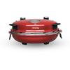 Four a pizza HKoeNIG - NAPL350 - Plaque Cuisson 32cm - Température jusqu'a 350°C - Rouge - 1200 W