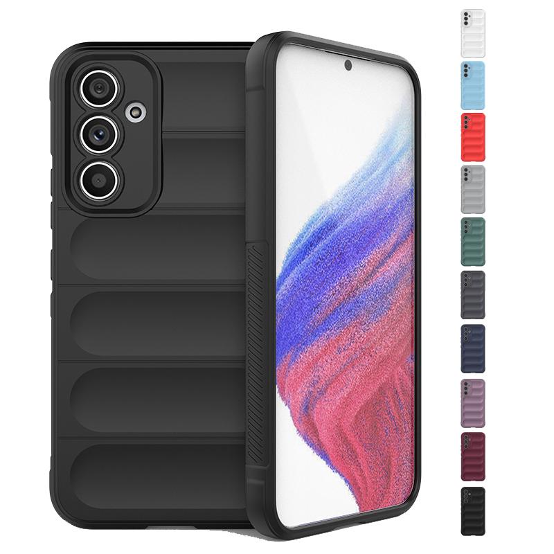 Чехол-накладка для Samsung A54 5G Capas Новый Задний Противоударный Мягкий ТПУ Защита Объектива Для Fundas Samsung A54 5G