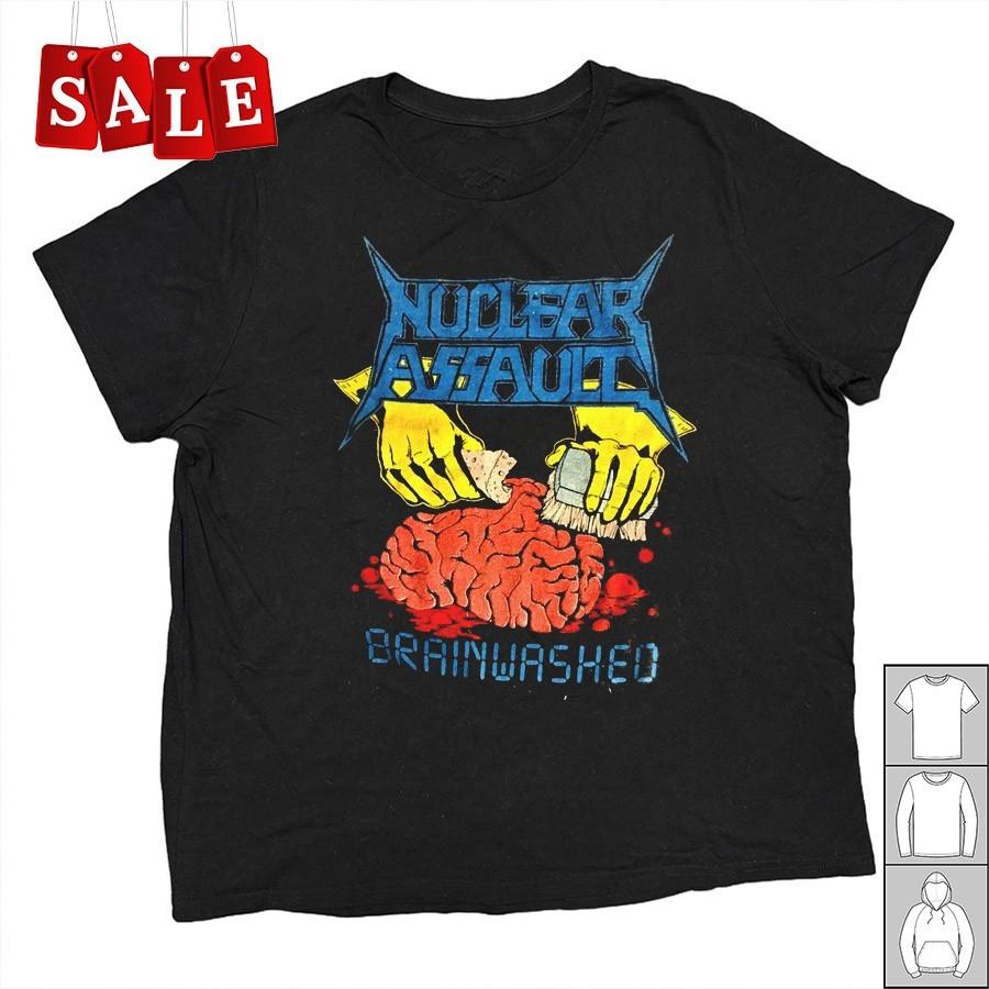 New Nuclear Assault Thrashed Gift For Fans Unisex S5XL Shirt BI291 Unisex T-Shirt