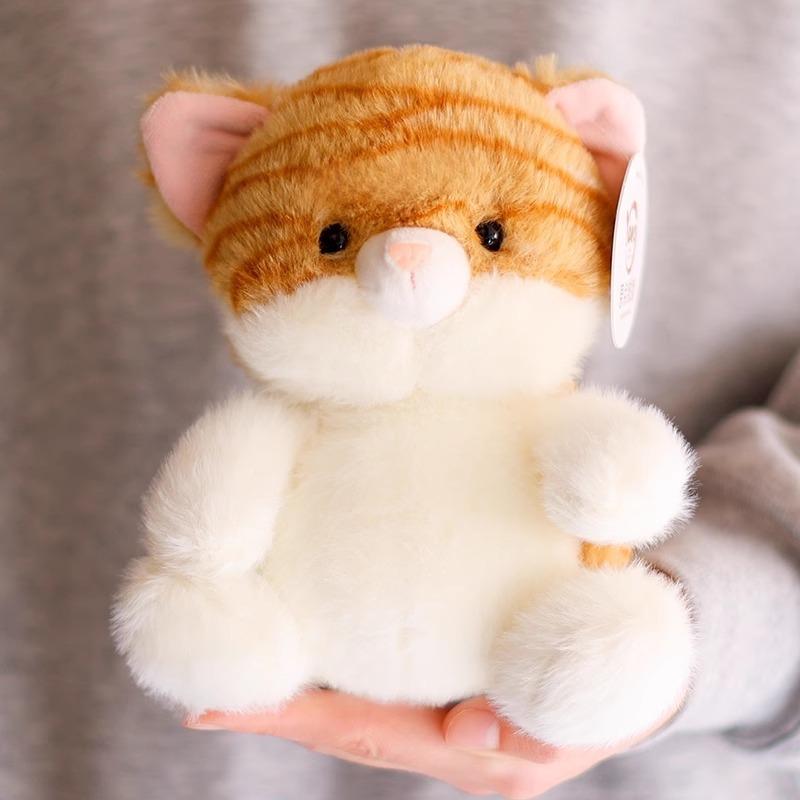 Милая мини-серия Papa Panda Palm Treasure, Милый маленький кролик, плюшевая игрушка-питомец, подарок на день рождения