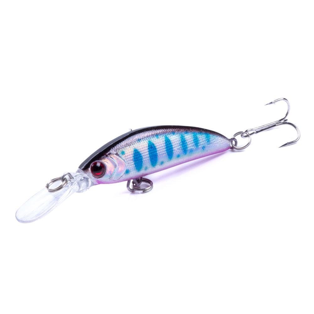 HENGJIA 1pc Wobbler Minnow Fishing Lure Sinking Lure Bionic Bass Trout Artificial Bait 7cm/6g