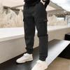 Boys' Cargo Pants - Spring/Autumn 2024, Stylish Casual Cotton for Kids, Middle & Big Children.