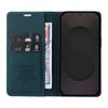 For Samsung Galaxy S25 FE Phone Cases YIKATU Magnetic Closure PU Leather Mobile Cover