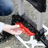 YAMAZEN GT-60BH6 Folding Carry Cart, Lightweight, Step-Resistant, 6-Wheel Type