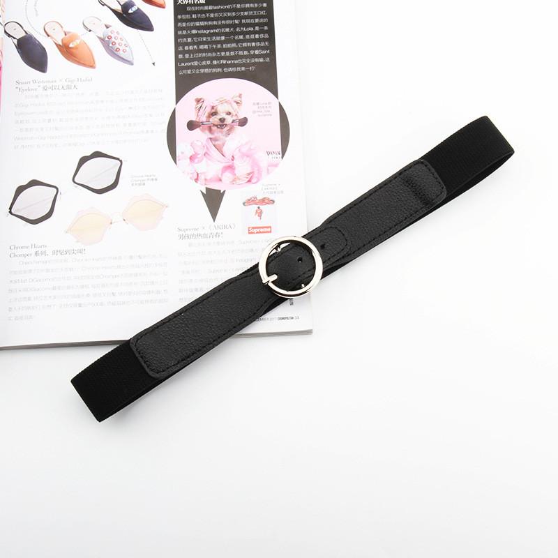 Womens Leather Waist Belt With Pin Buckle For Casual Jeans And Daily Wear