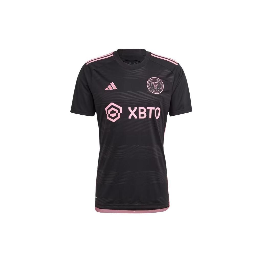 adidas ФК «Интер Майами» 23/24 Выездная футболка Черная JE9704