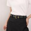 Женский ремень однотонный регулируемый поясной ремень регулируемый кожаный ремень корейский стиль
