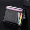 Fashion Super Slim Soft Wallet Genuine Leather Mini Credit Card Walet Purse Men Thin Small Cards Cases Holders Mens Accessories