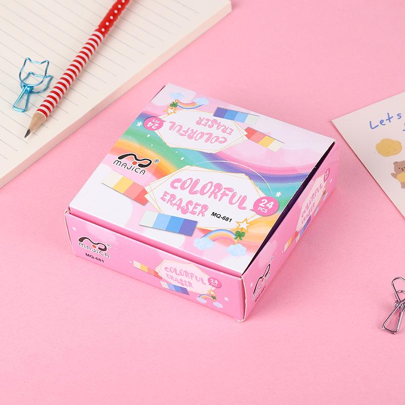 Ластик-сэндвич с изображением динозавра из мультфильма для учащихся начальной школы — инструмент для исправления почерка с минимальными ошибками