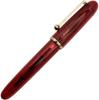 Gullor Acrylic Fountain Heartbeat Transparent Medium Nib Pen, Tip, Red, (0.7mm)