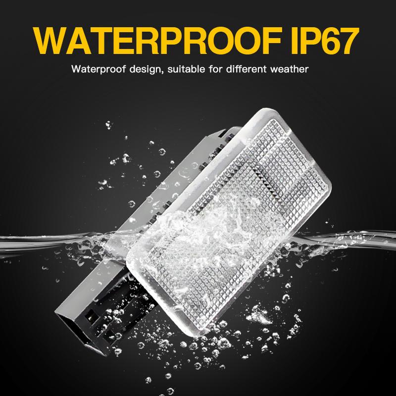 2PCS LED Courtesy Luggage Trunk Boot Light Footwell Welcome Door Lamp For Volvo V40 V40CC V60 S60 S80 XC40 XC60 XC90 Error Free