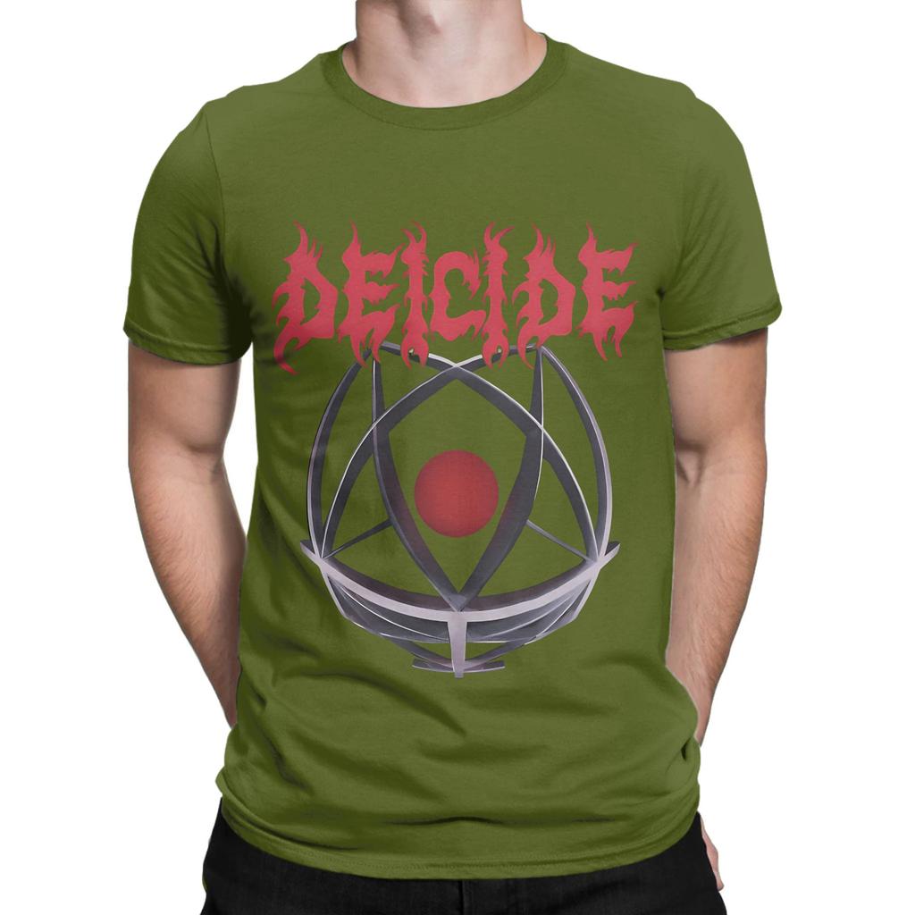 Deicide Logo Novelty 100 Cotton Tshirt Deicide Tees Tops For Unisex