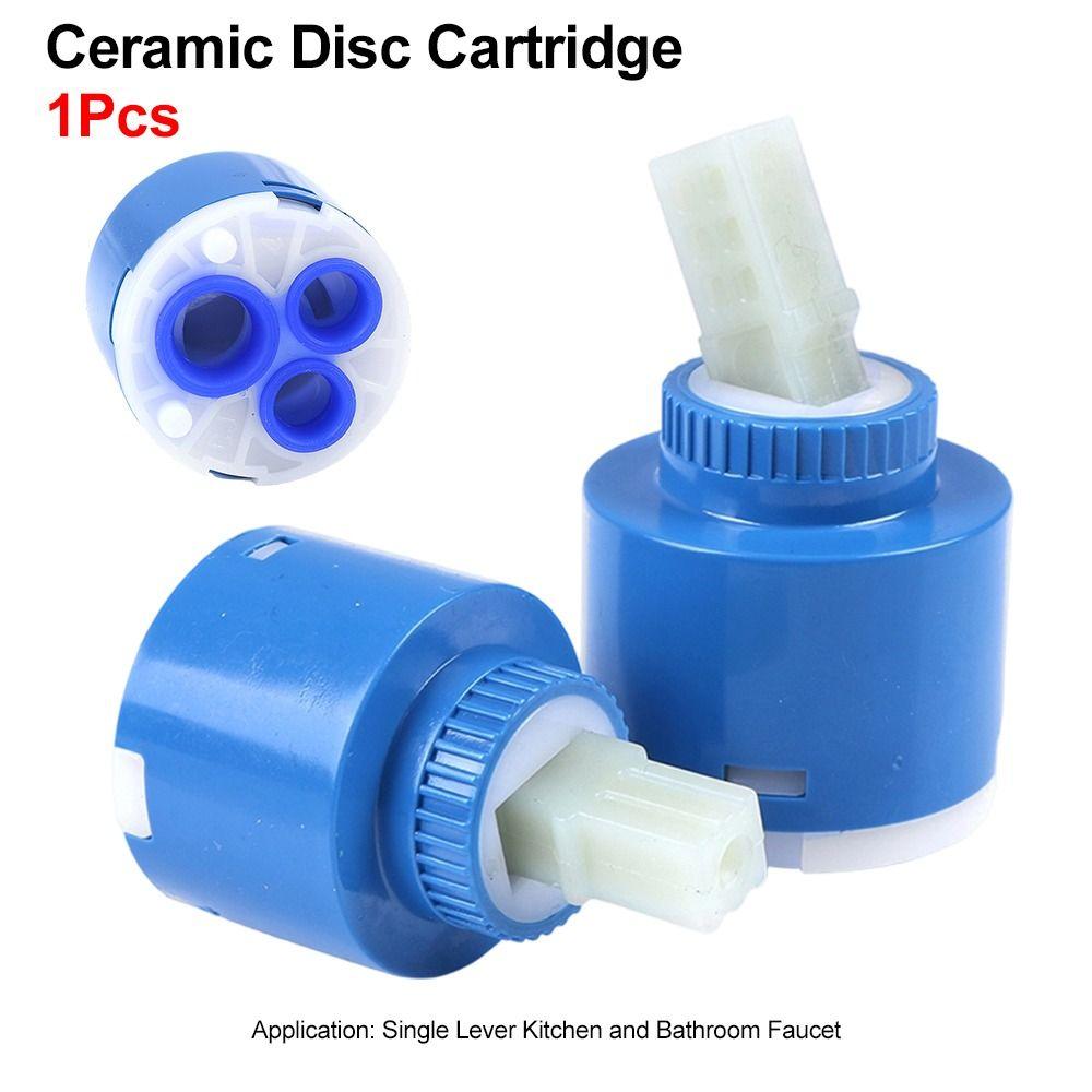 1Pcs Ceramic Sheet Faucet Valve Core PP Plastic Mixer Faucet Cartridge for Kitchen Sink Tap