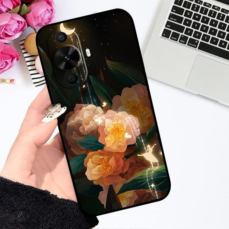 Чехол для Huawei Nova 12S Nova12S Милый Мультяшный Чехол Мягкий Силиконовый Чехол для Телефона Для Huawei Nova 12S Бампер Астронавт Раскрашенные Чехлы