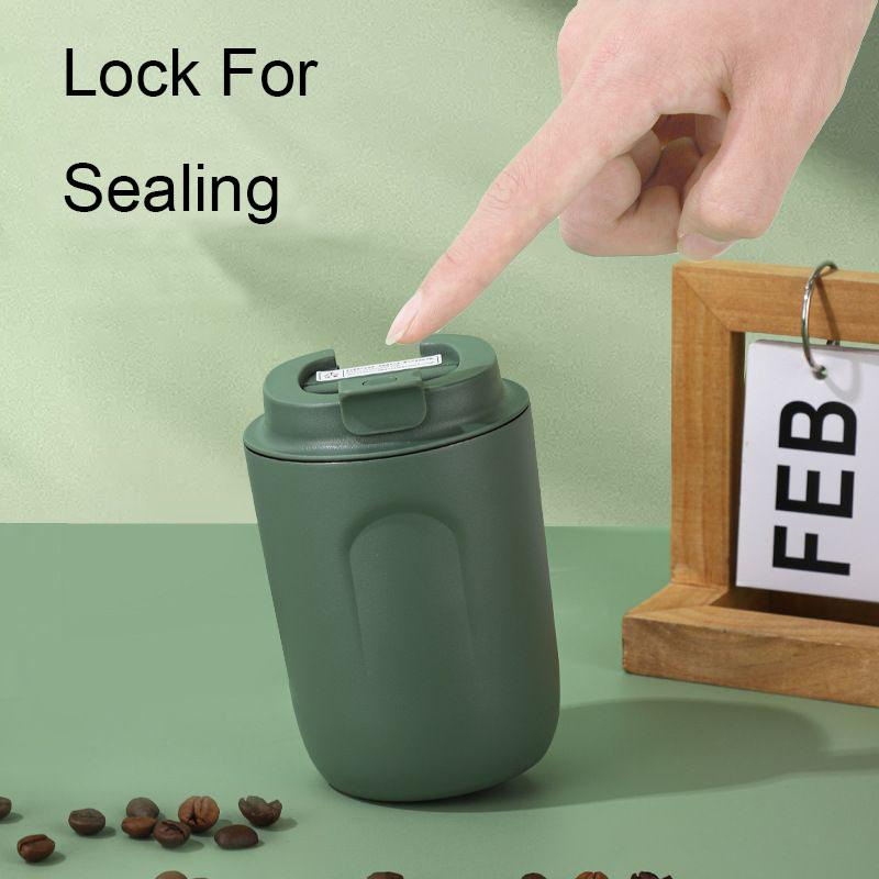 Stainless Steel Thermal Coffee Mug Portable Coffee Travel Mugs Espresso Cups Leakproof Thermo Cups For Coffee Hot Drinks