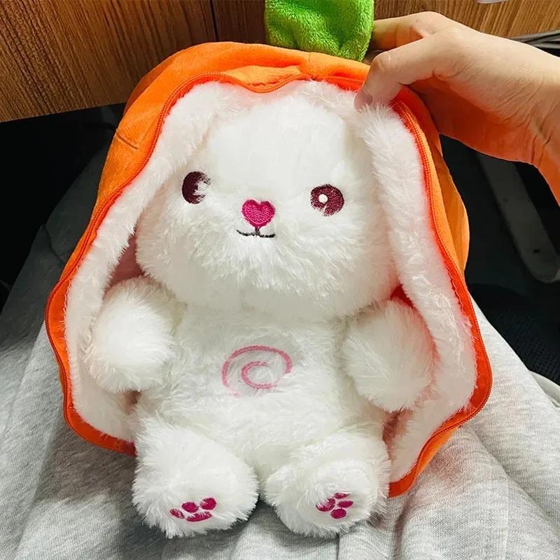 New Cute Music Luminous Breathing Doll With Motion Lights Plush Baby Sleeping Toys Bunny Soft Cartoon Plush Doll Early Childhood