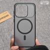 Чехол для OPPO Find X9S Pro Магнитный для MagSafe Матовый Прозрачный Акриловый Покрытие с ощущением кожи Для Oppo Find X9S Pro Корпус Нескользящий