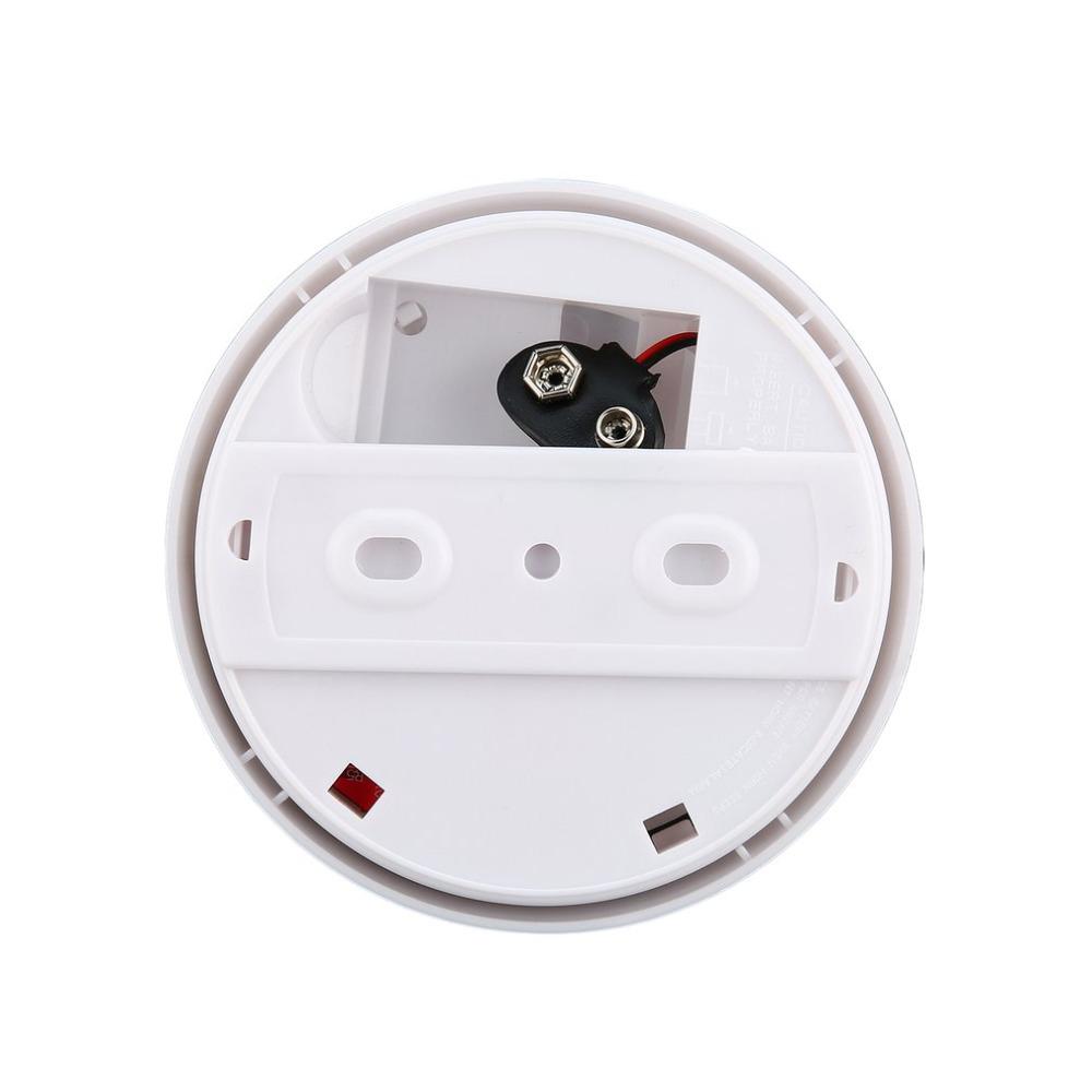 Independent Fire Alarm Sensor 85 dB Smoke Detector Smoke Fire Detector Tester Home Security System