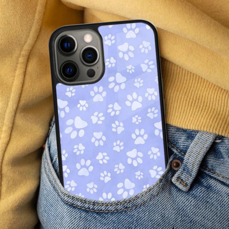 Мягкий чехол для телефона с лапками кошки и собаки для iPhone 17 Air 16e Pro max 15 Pro 13 14 Plus 11 12 MagSafe Магнитный Coque
