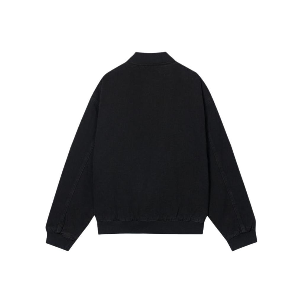 Levis Повседневная Мода Свободный Однотонный В рубчик Стойка Воротник Куртка с Длинным Рукавом Мужская Куртка 005MZ-0000