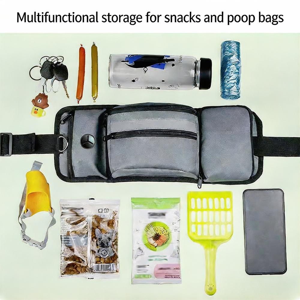 Style Pet Bag with Zipper Closure and 600D Material Portability