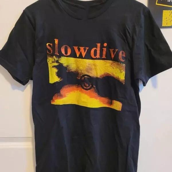 Футболка Slowdive, Музыка рок панк, Унисекс футболка Полный размер S-4XL BL1308