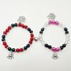 Spider Friendship Bracelets Matching Bracelets for Couple Best Friends Bff Magnet Heart Bracelets Goth Jewelry Gifts for Women