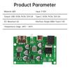 USBA+Type C+DC QC2.0 3.0 PD2.0 3.0 Солнечный контроллер Регулятор солнечной панели 5В 9В 12В Быстрая зарядка Солнечная зарядка 9-30В