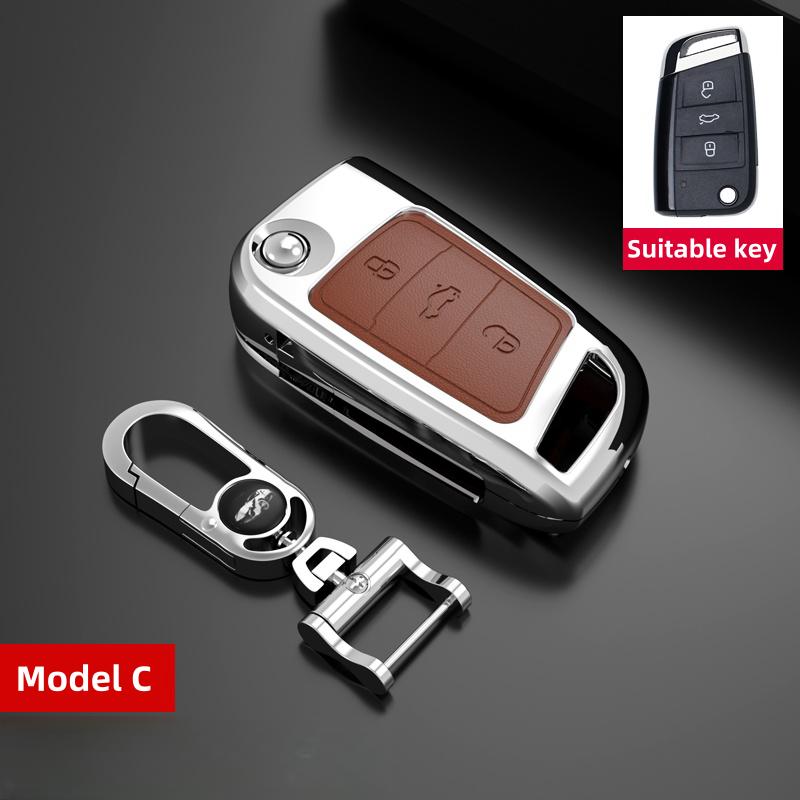 Цинковый сплав для VW Volkswagen Keycase Magotan B8 Seventeen To Eighteen Passat New Passat arteon Passat B5 B6 Key Case Key Cover
