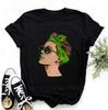 Wildflower Dandelion Print Women No Fade Premium Casual Funny T Shirt Gift For Lady Girl Tops Tees