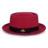 Hat autumn and winter women pure wool jazz hat fashion bee accessories traditional craft felt hat