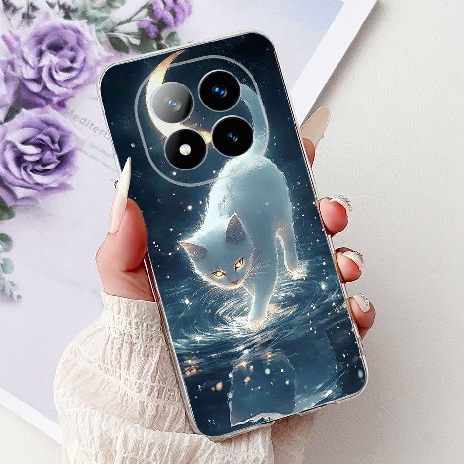 For Xiaomi Redmi Note 14 Pro+ Elegant Floral Butterfly Phone Case For Redmi Note14 Pro Plus 5G Soft Silicone TPU Cases