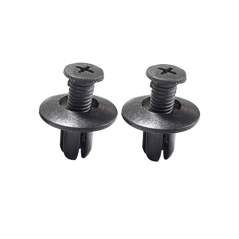 20 шт. ABS пластиковая заклепка-гайка, пряжка, зажим, заклепка, застежка, черный, белый, инструмент для ремонта автозапчастей, инструмент для декорирования