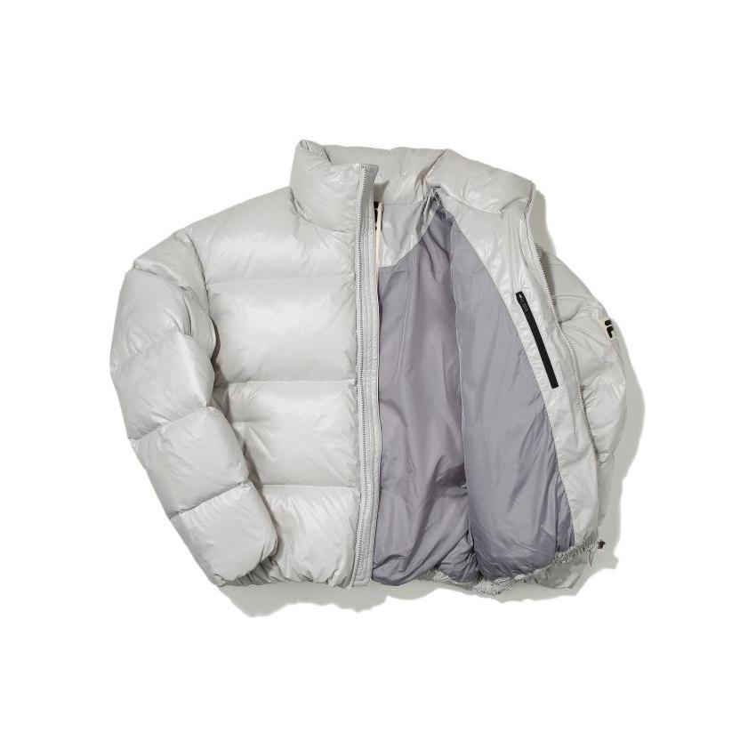 FILA FW22 Down Jacket Unisex Silver Gray FS2DJE4108X-LGY