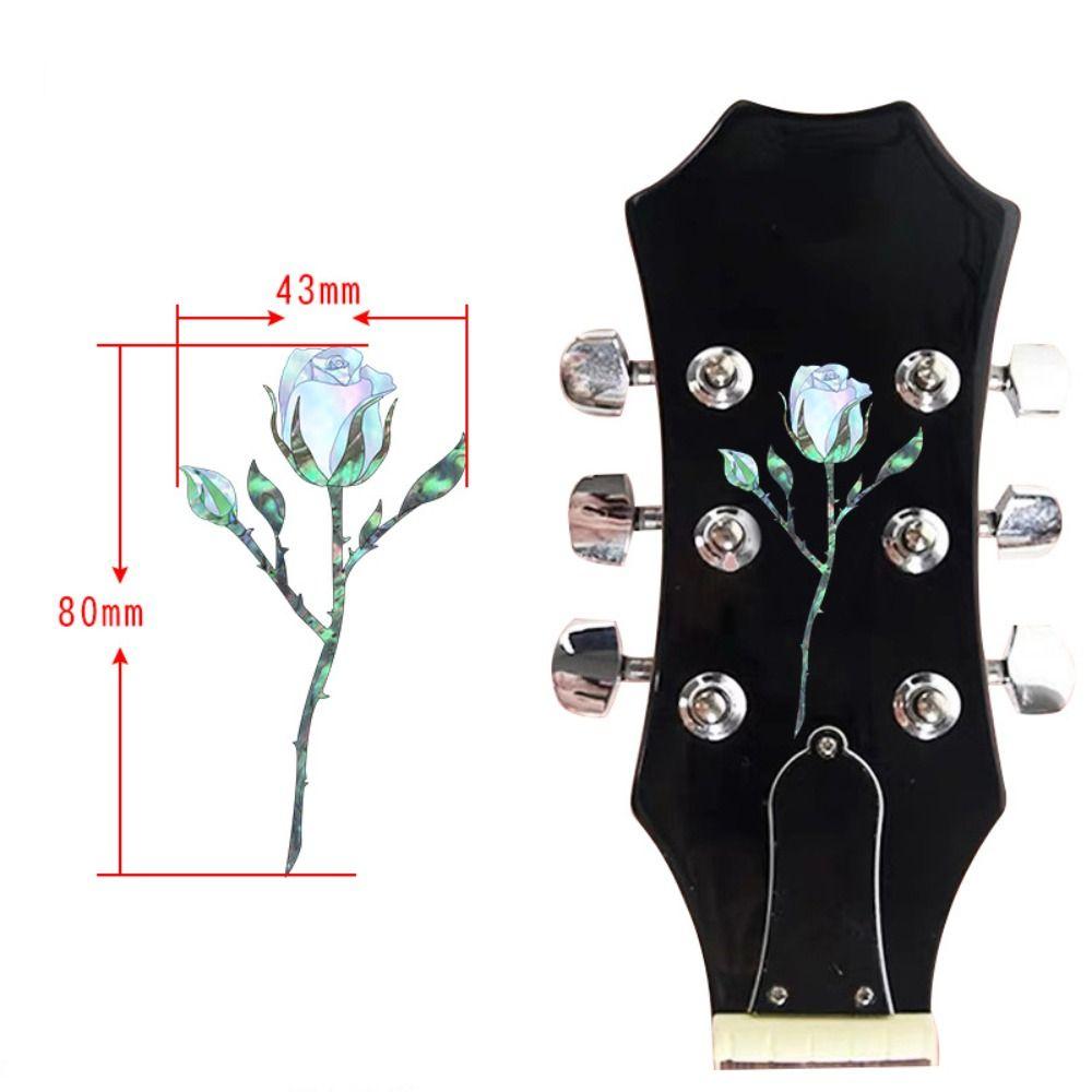 Новинка Наклейка на голову гитары ПВХ Наклейка на голову грифа гитары Наклейка на панель гитары Подарки для начинающих гитаристов