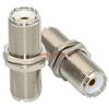 1Pcs UHF SO239 SO-239 Socket Mount Connector UHF To UHF Female Female with Nut Panel Bulkhead Mount Copper Brass Fast Delivery