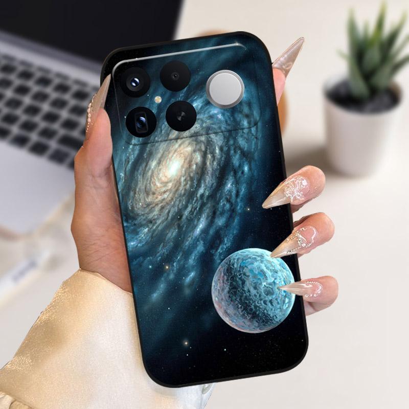 Для POCO F8 Ultra Чехол Модный Ударопрочный Чехол для Телефона Силиконовый Мягкий TPU Бампер Для Xiaomi POCO F8Ultra Чехол Fundas Мультяшный Capa