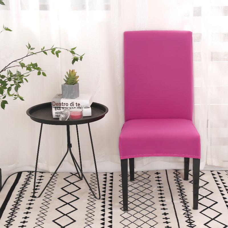 Breathable High Back Spandex Chair Cover Elastic Stretch Dining Room Seat Protector for Wedding Banquet Hotel